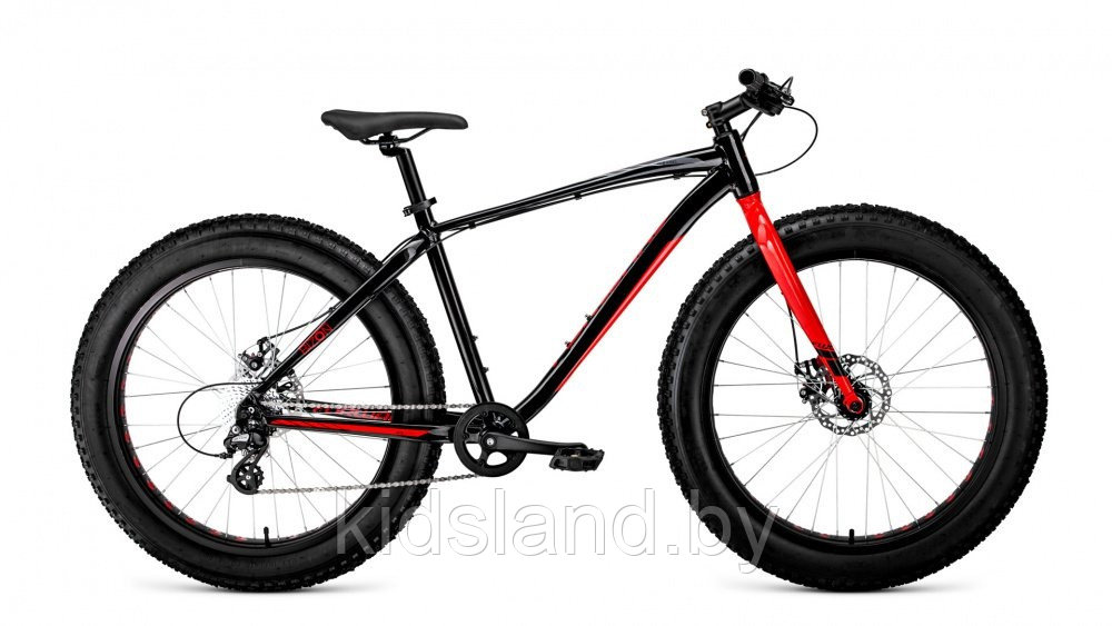 Велосипед Forward Bizon 26 D'' (черный)