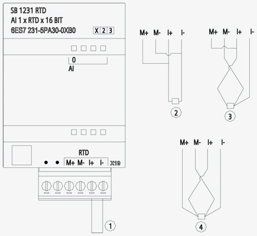 Siemens SIMATIC S7-1200 Системная плата термосопротивления 6ES7231-5PA30-0XB0 SB 1231 RTD - фото 2 - id-p116773442