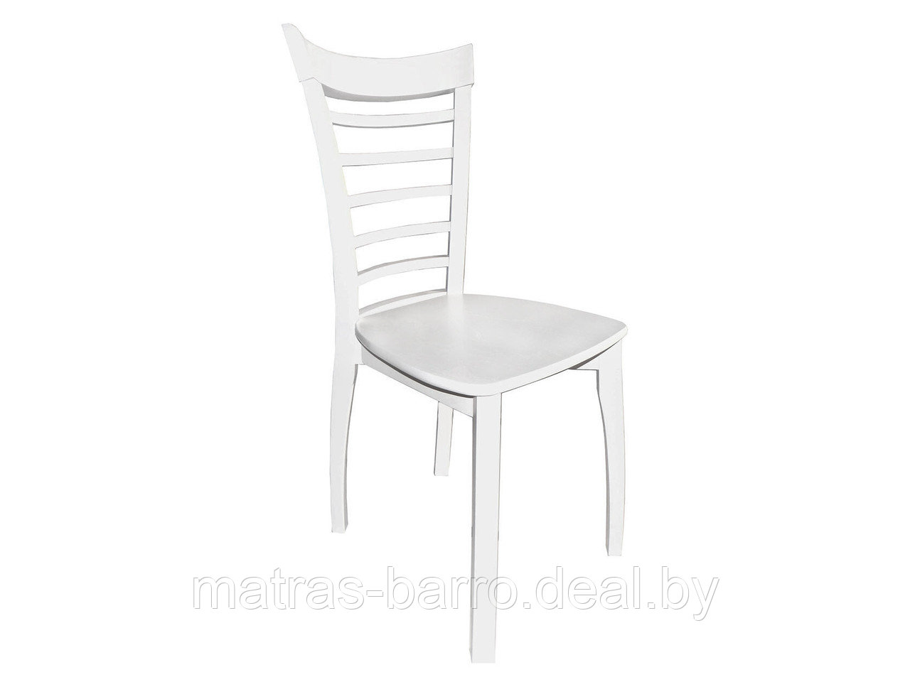 Кухонный стул Тулон массив березы (тон 9 эмаль белая) - фото 2 - id-p118410718