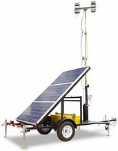 Передвижная осветительная установка на солнечных батареях ПОУ 4*50LED -6.0М-SB