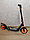 Самокат двухколёсный  Scooter (оранжевый+чёрный), арт.682, фото 4