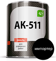 АК-511 Церта краска для дорожной разметки черная 30кг