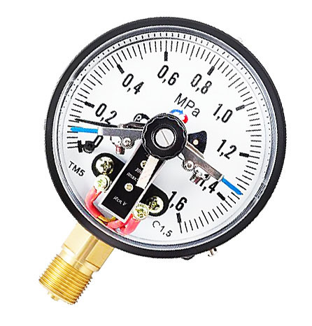 Манометр электроконтактный с повышенной пылевлагозащищенностью ТМ- 510.05 IP54 (Ø 100 мм)