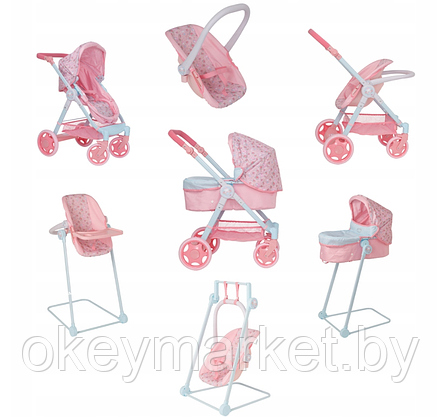 Коляска для кукол Baby Annabell многофункциональная 1423556, фото 2