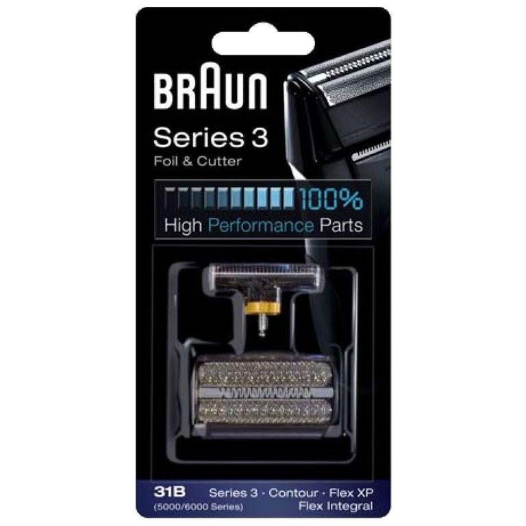 Сетка и режущий блок для бритвы Braun 5000/6000 (31B) black - фото 1 - id-p116091206