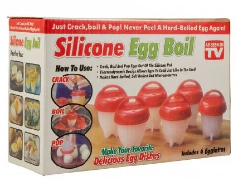 Силиконовые формы для варки яиц Silicone Egg Boil