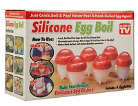 Силиконовые формы для варки яиц Silicone Egg Boil, фото 1