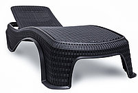 ШЕЗЛОНГ ATLANTIC SUN LOUNGER, ГРАФИТ, фото 3