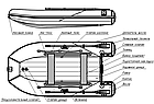 Надувная лодка ПВХ Фрегат 310 Air (НДНД), фото 10