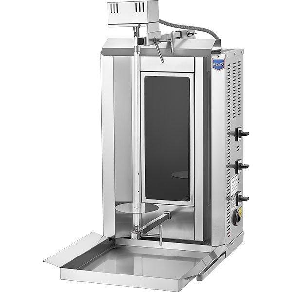Аппарат для шаурмы электрический с верхним мотором Remta SD14 (3 тена)