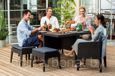 Комплект мебели Keter Columbia dining set ( 7 предметов) - фото 3 - id-p118517391