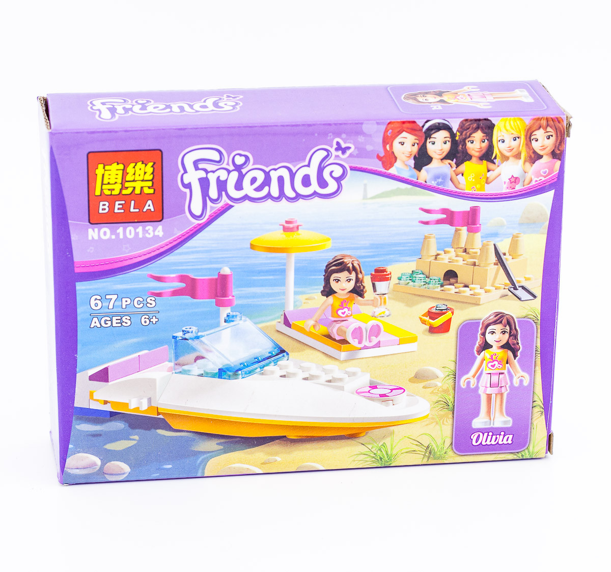 Конструктор "BELA FRIENDS" 10134 "Быстроходный катер Оливии" - фото 1 - id-p7199622