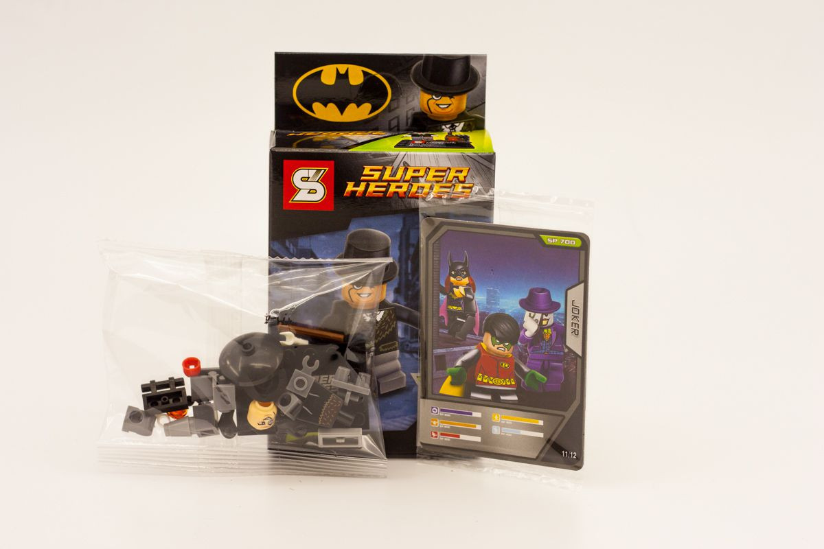 Минифигурка-аналог LEGO Супергерои Batman: арт. SY171-7 - фото 4 - id-p7207752