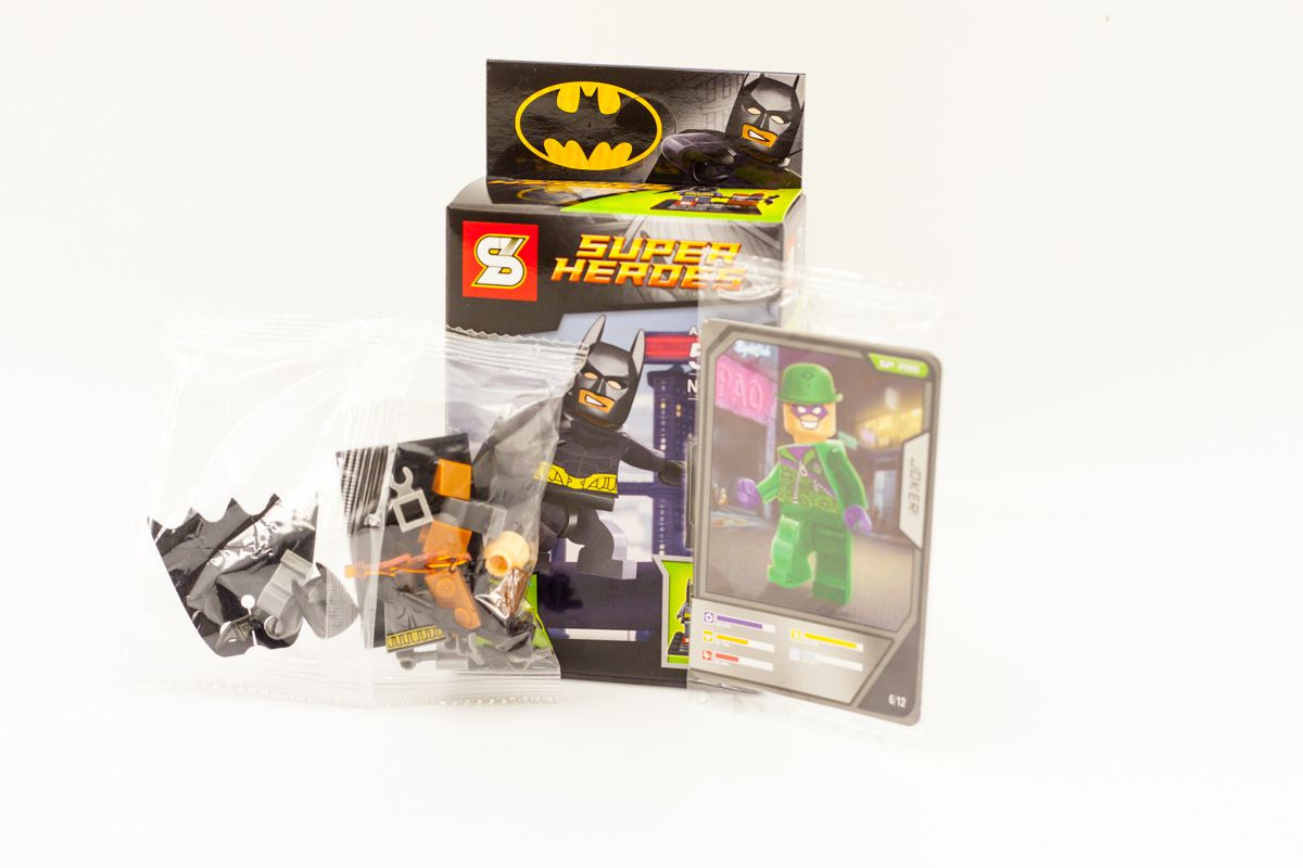 Минифигурка-аналог LEGO Супергерои Batman: арт. SY171-4 - фото 4 - id-p7207841