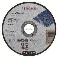 Отрезные и обдирочные круги Bosch Отрезной круг Best по металлу 125x1,0, прямой (2608603514)