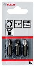 BOSCH 3 БИТ 25ММ TORX T27 XH 2.607.001.619