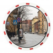 Зеркало дорожное со светоотражающей окантовкой круглое 900 мм, фото 2