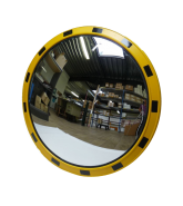 Зеркало индустриальное круглое 600 мм. - фото 1 - id-p118529728