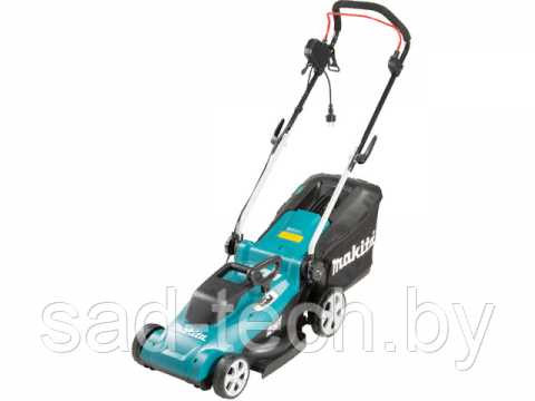 Газонокосилка электрическая MAKITA ELM 3720 (1400 Вт, шир. 370 мм, выс. 20-55 мм, пластм. корпус, без - фото 1 - id-p117251673