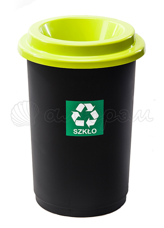 Контейнер для сбора бумаги Plafor Eco Bin 50л зеленый 650-02, фото 2