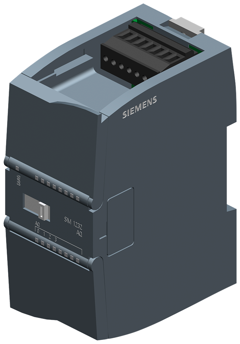 Siemens SIMATIC S7-1200 Модуль аналогового вывода 6ES7232-4HD32-0XB0 SM 1232, 4 AO, +/-10В