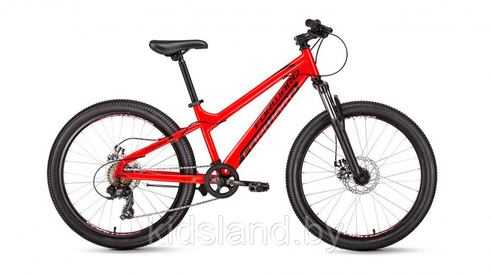 Велосипед Forward Titan 24 2.0 D"  (красный), фото 1