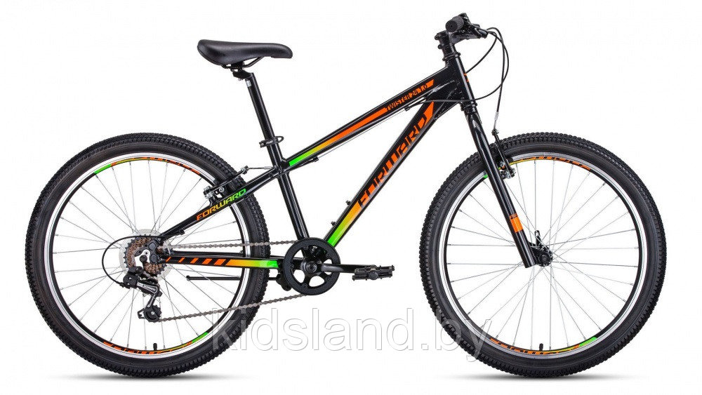 Велосипед Forward Twister 24 1.0" (черный) - фото 1 - id-p118566253