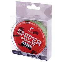 Плетеный шнур Salmo Sniper Braid x4 120м (зеленый)
