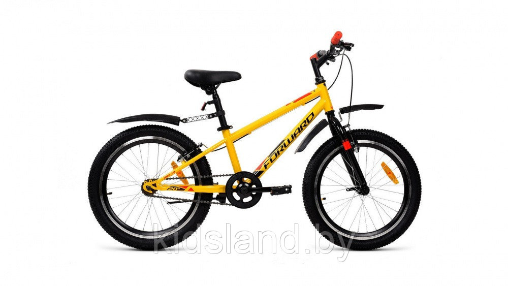 Велосипед Forward Unit 20 1.0"  (желтый)