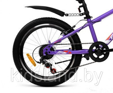Велосипед Forward Unit 20 2.0" (фиолетовый) - фото 5 - id-p118568281