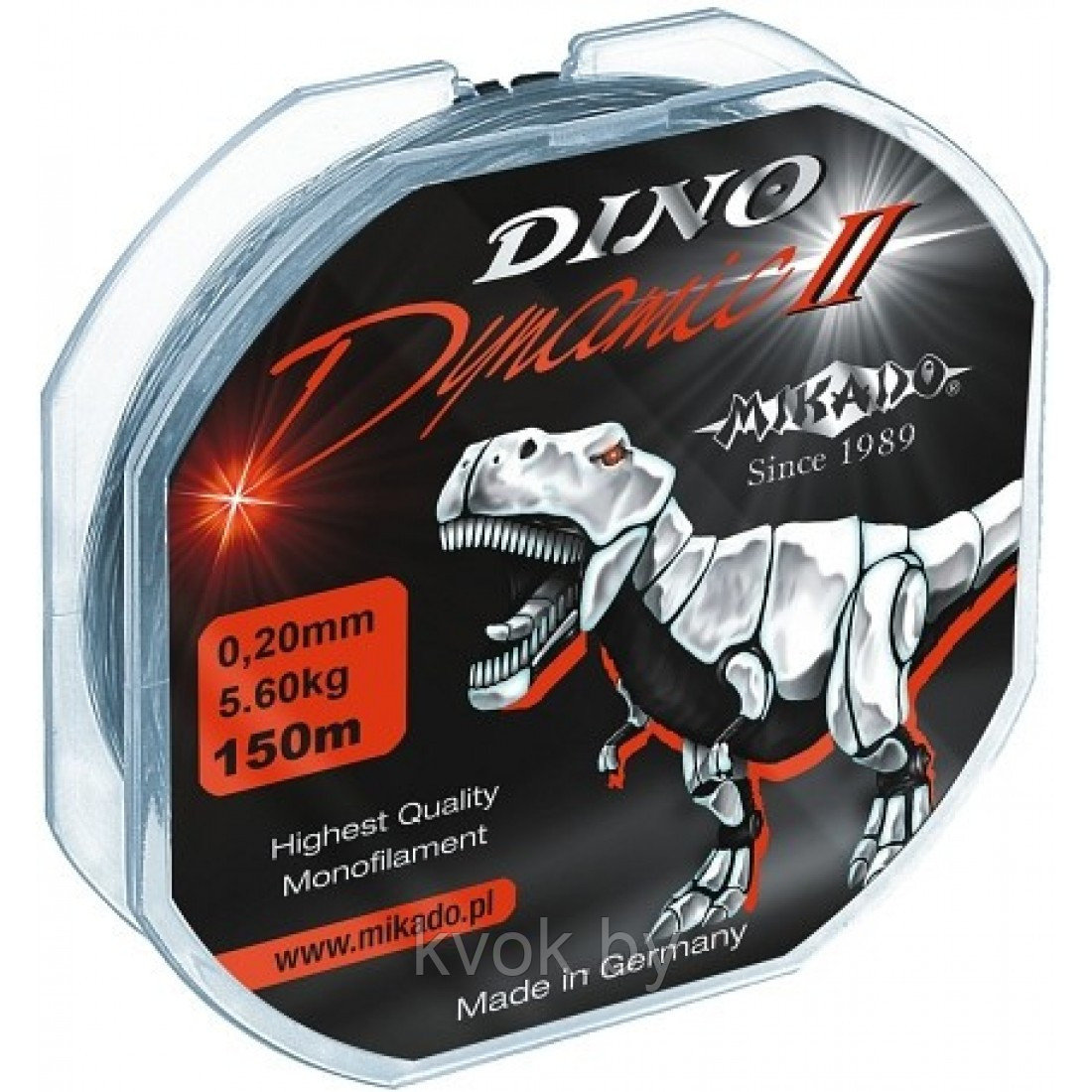 Леска монофильная Mikado Dino Dynamic 2 150 м - фото 1 - id-p118570539