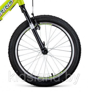 Велосипед Forward Comanche 20 1.0" (желтый) - фото 5 - id-p118571697