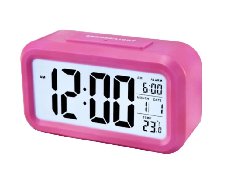 Настольные цифровые светодиодные часы с будильником СХ-801 - фото 2 - id-p118567800