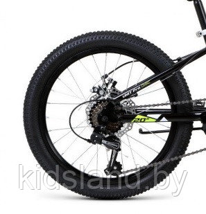 Велосипед Forward Unit Pro Disc 20" (черный) - фото 4 - id-p118573112