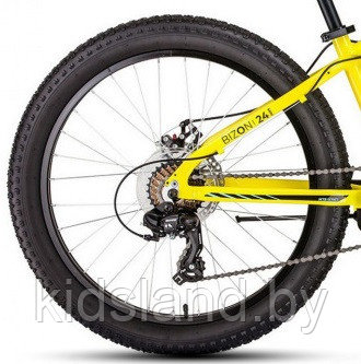 Велосипед Forward Bizon Mini 24 D" (желтый) - фото 2 - id-p118584909