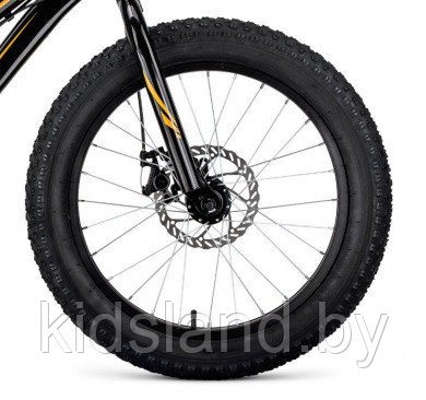Велосипед Forward Bizon Micro 20 D" (черный) - фото 4 - id-p118597563