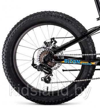 Велосипед Forward Bizon Micro 20 D" (черный) - фото 5 - id-p118597563
