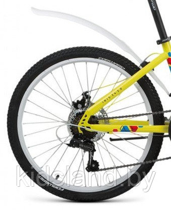 Велосипед Forward Iris Disc 24 2.0" (желтый) - фото 3 - id-p118617897