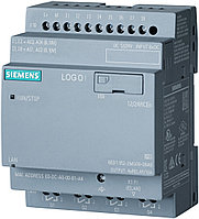 Siemens 6ED1052-2MD08-0BA0 LOGO 12/24RCEO Логический модуль без дисплея 12/24В 8 DI (4AI)/4DO