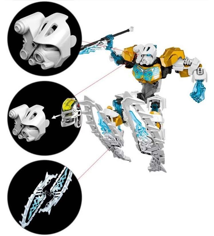 Конструктор Бионикл Bionicle KSZ 708-2 Копака - Повелитель Льда - фото 4 - id-p118619739