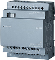 Siemens 6ED1055-1CB10-0BA2 LOGO DM16 24 Модуль расширения =24 В/=24 В/транзисторные, 8 DI/8 DO