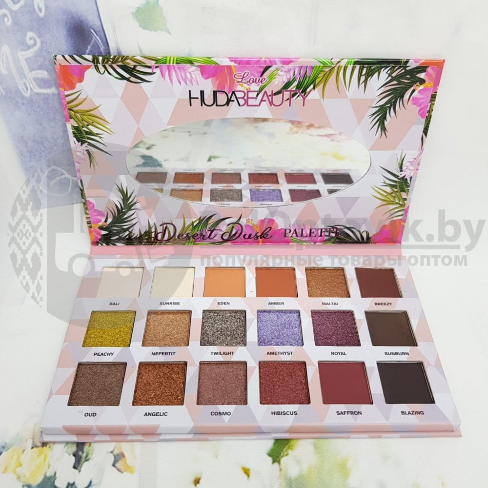 Палетка теней Huda Beauty Desert Dusr - фото 2 - id-p118658288