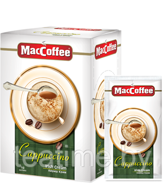 Кофейный напиток MacCoffee Капучино Айриш Крим 3в1 x10