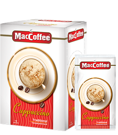 Кофейный напиток MacCoffee Капучино Традиционный 3в1 x10