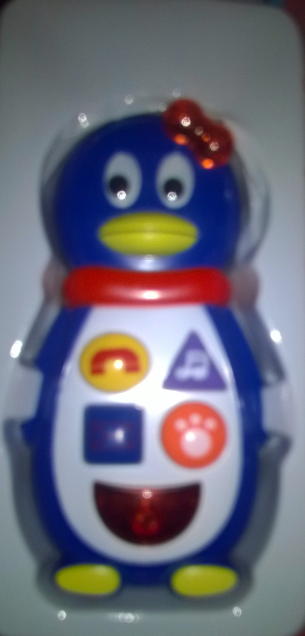 Музыкальный телефон игрушка Пингвин - фото 3 - id-p7226170
