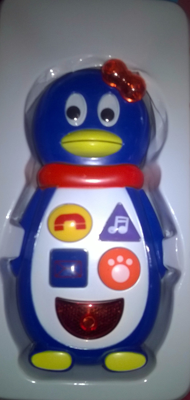 Музыкальный телефон игрушка Пингвин - фото 4 - id-p7226170