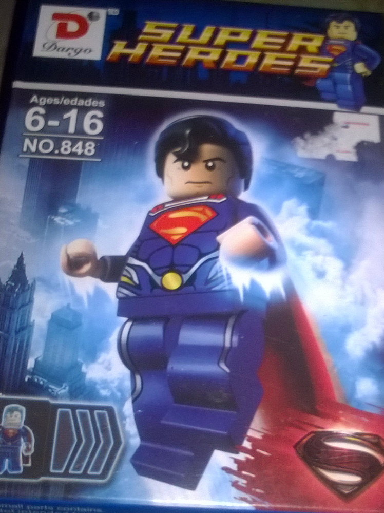 "SUPER HEROES / Супер герои" мод. 848 "Super-man / Супер-мэн"