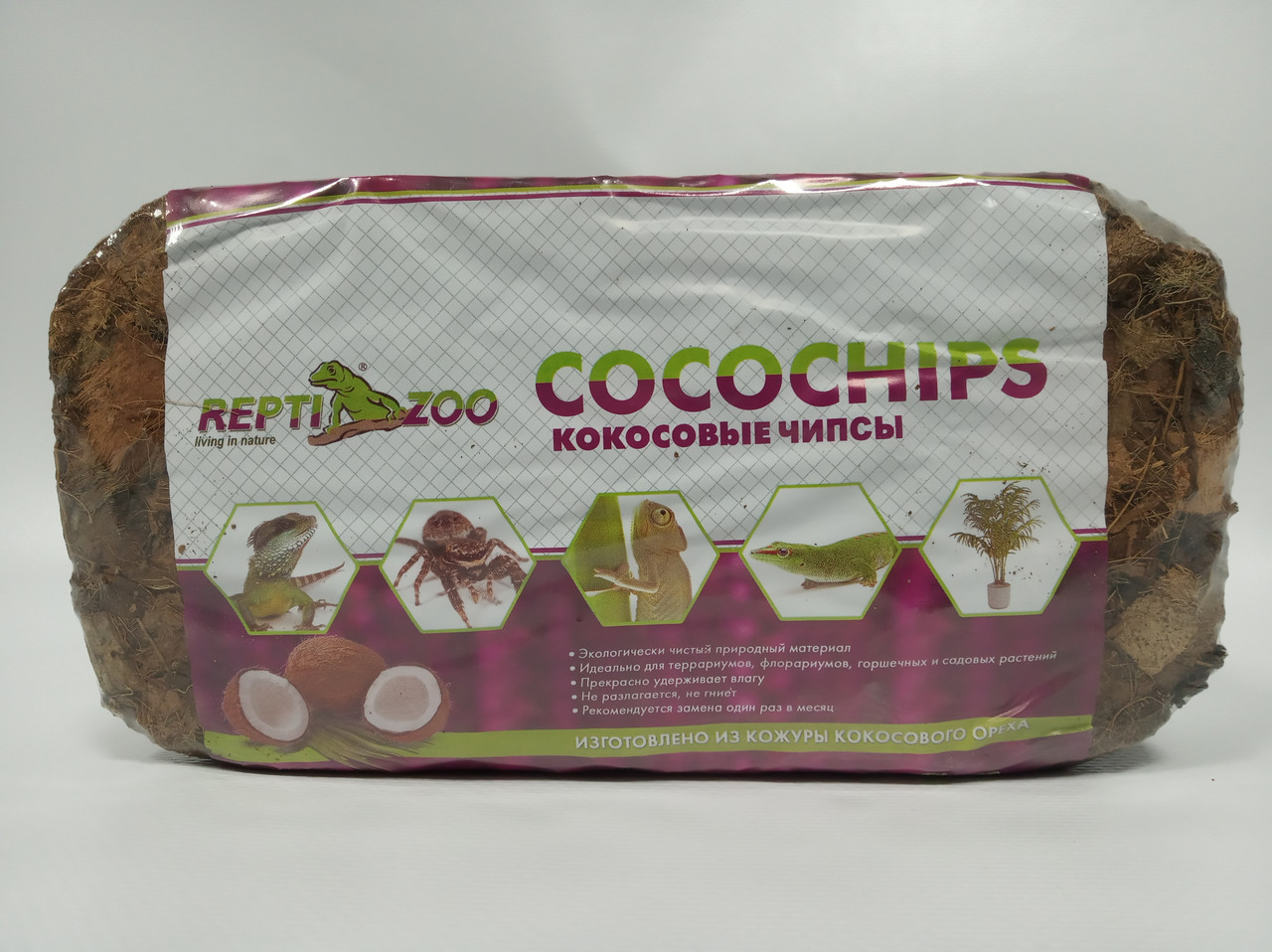 Кокосовые чипсы COCOCHIPS REPTIZOO