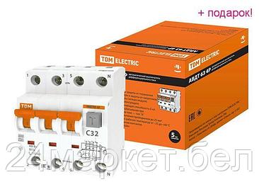 АВДТ 63 4P C32 100мА - Автоматический Выключатель Дифференциального тока TDM