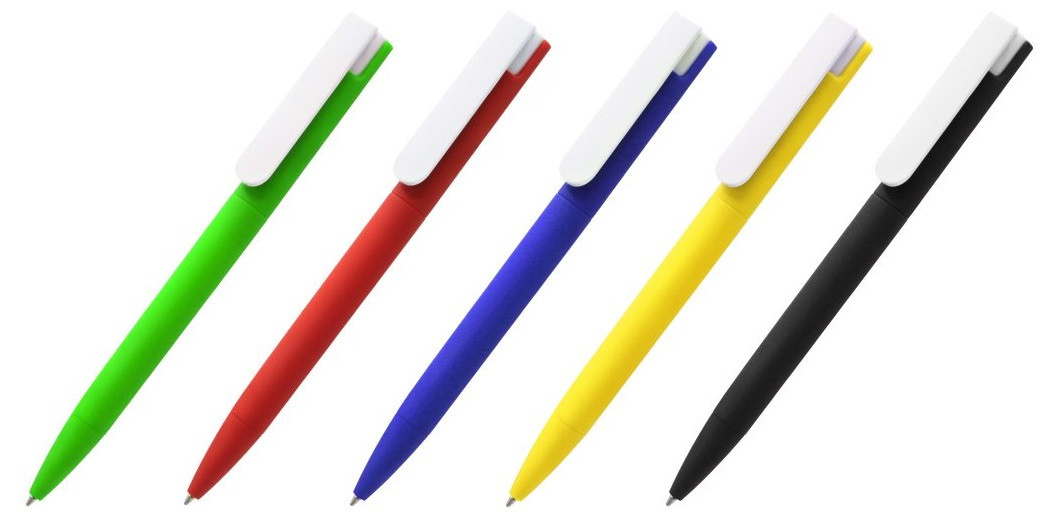 Ручка шариковая Mira Soft с покрытием софт-тач